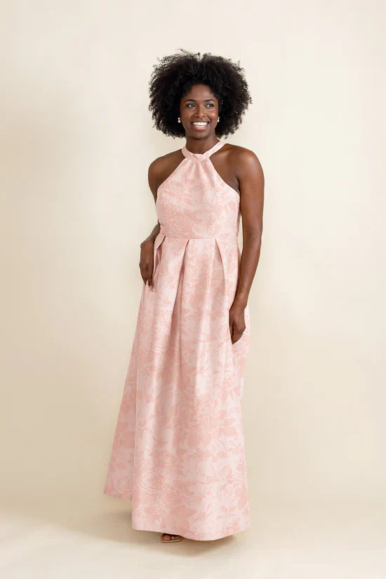 Abby Bodice with Dahlia Skirt in Garden Flora - Image 5