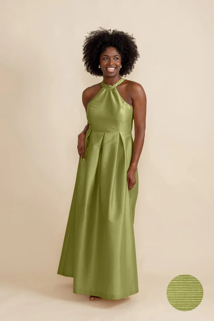 Abby Bodice with Dahlia Skirt Long in Drapey Bengaline - Image 13