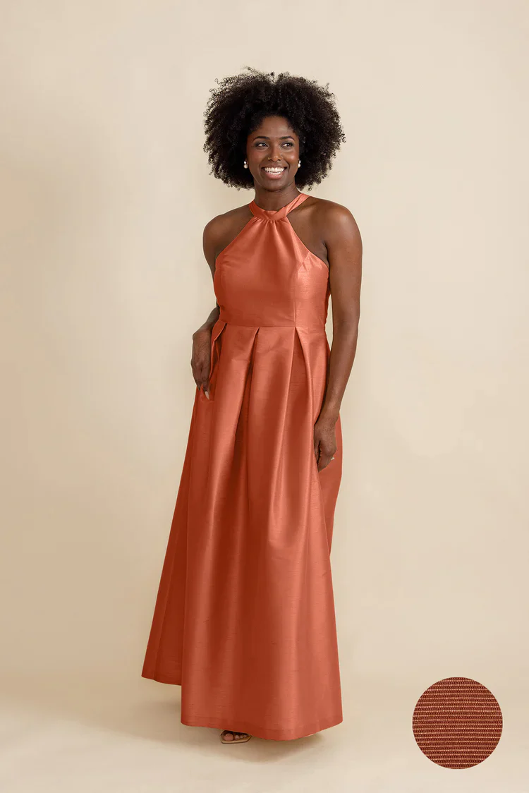 Abby Bodice with Dahlia Skirt Long in Drapey Bengaline - Image 14