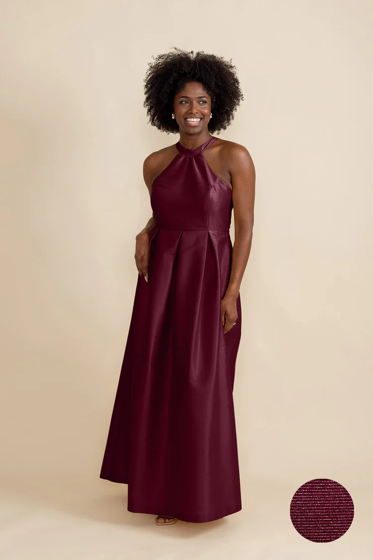Abby Bodice with Dahlia Skirt Long in Drapey Bengaline - Image 15