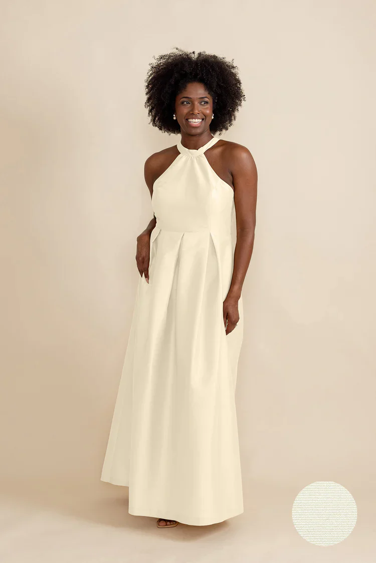 Abby Bodice with Dahlia Skirt Long in Drapey Bengaline - Image 3