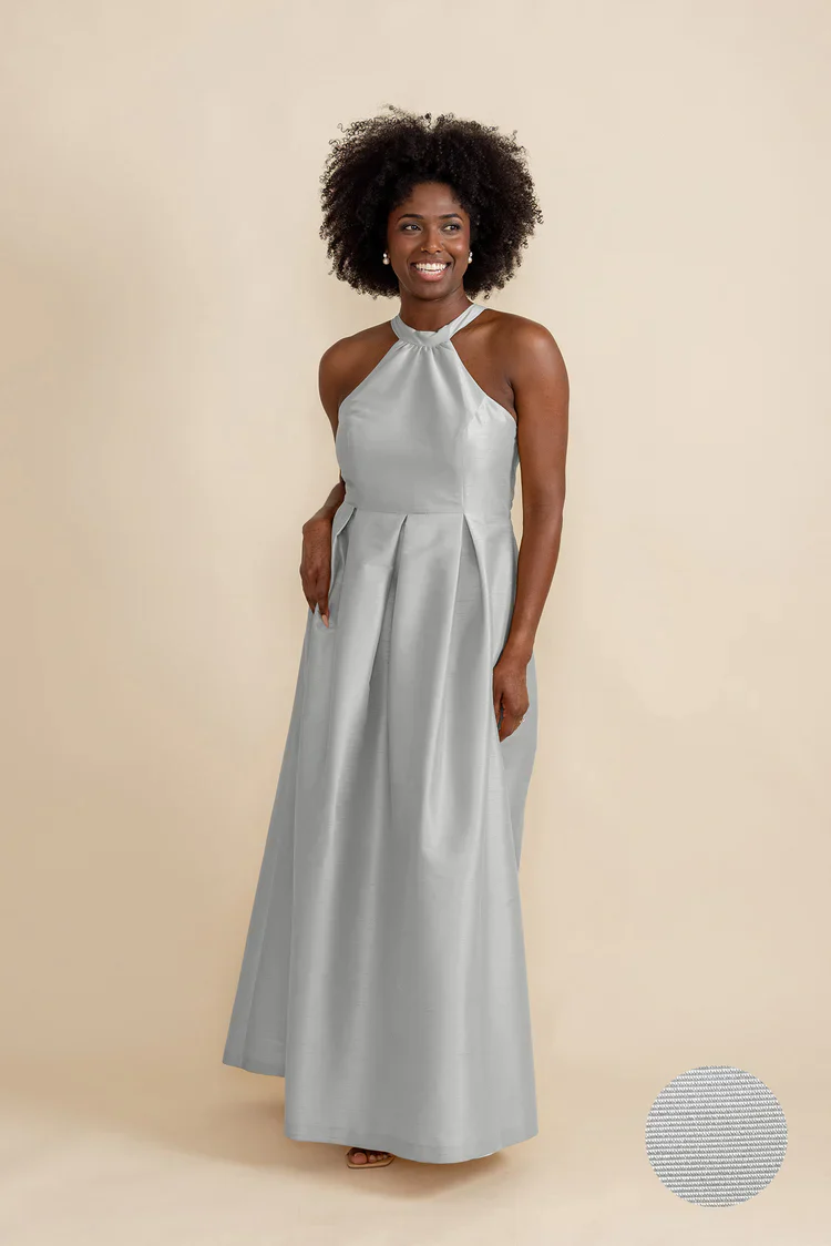 Abby Bodice with Dahlia Skirt Long in Drapey Bengaline - Image 4