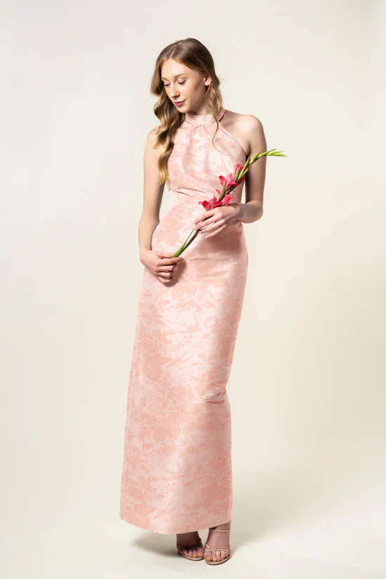 Abby Bodice with Straight Skirt in Garden Flora - Image 6