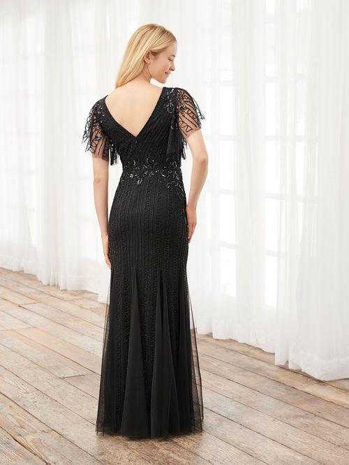 Adrianna Papell Platinum Bridesmaid Dress 40401 - Image 2