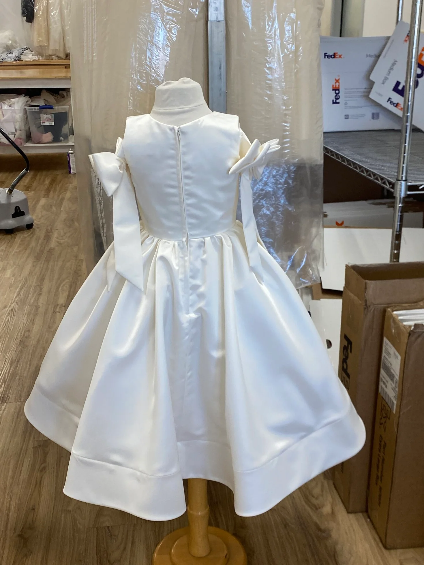 Amalee Accessories Flower Girl Dress FG820 - Image 5