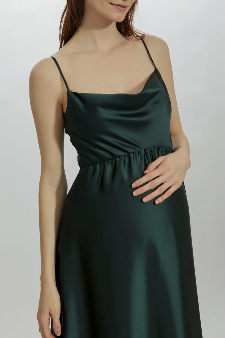 Amsale Bridesmaid Dress GB221S Pauline - Maternity Dress - Image 2