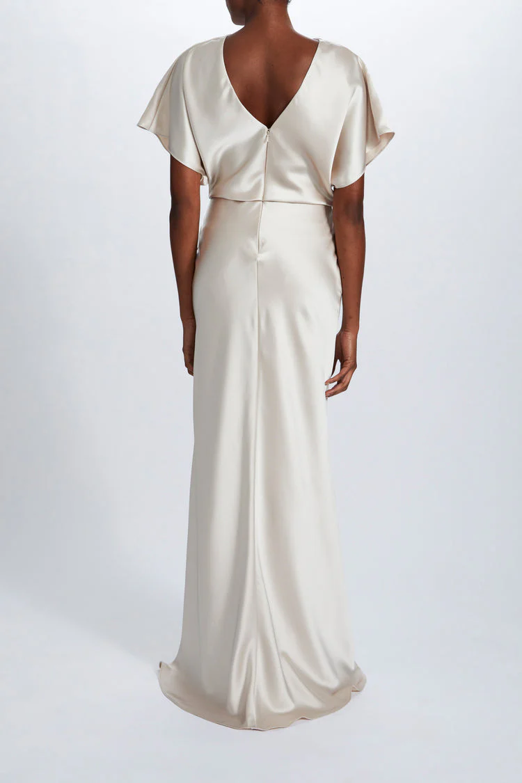 Amsale Bridesmaid Dress P727S - Image 3