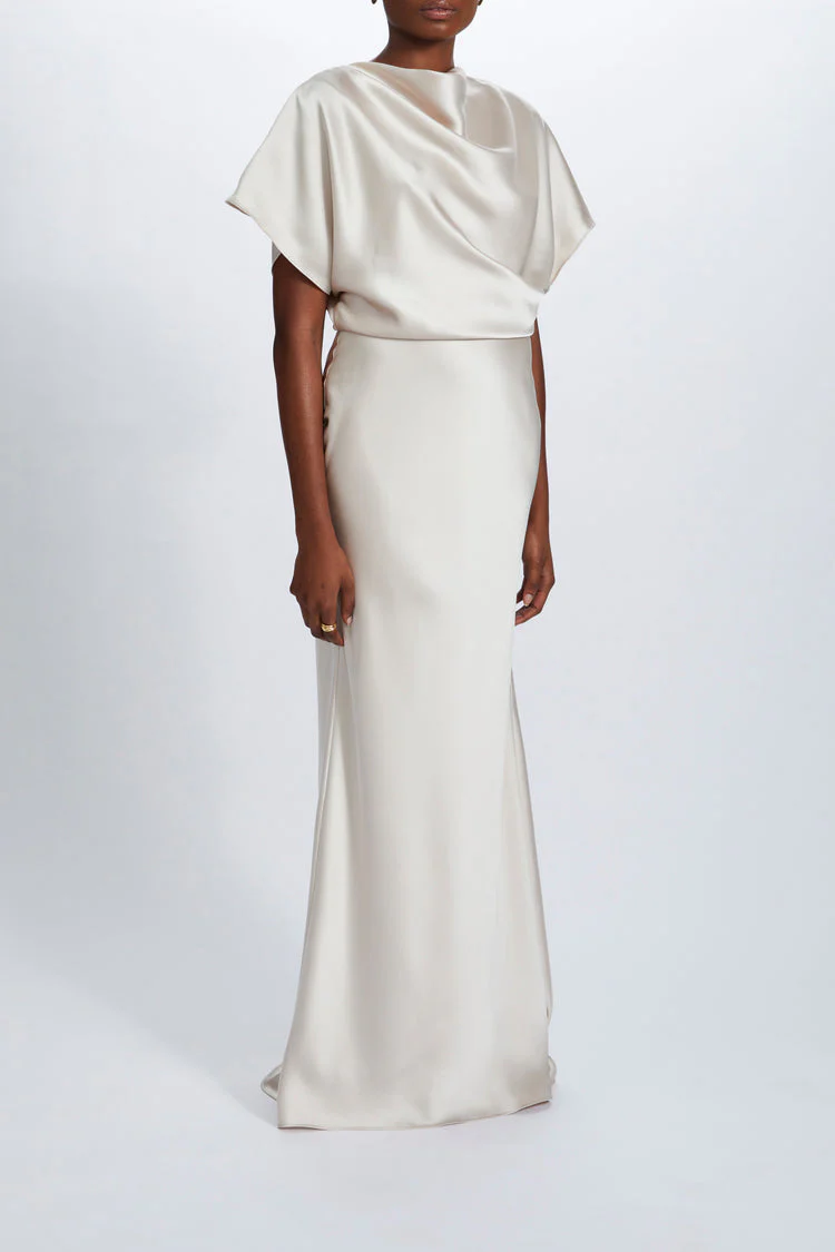 Amsale Bridesmaid Dress P727S - Image 4