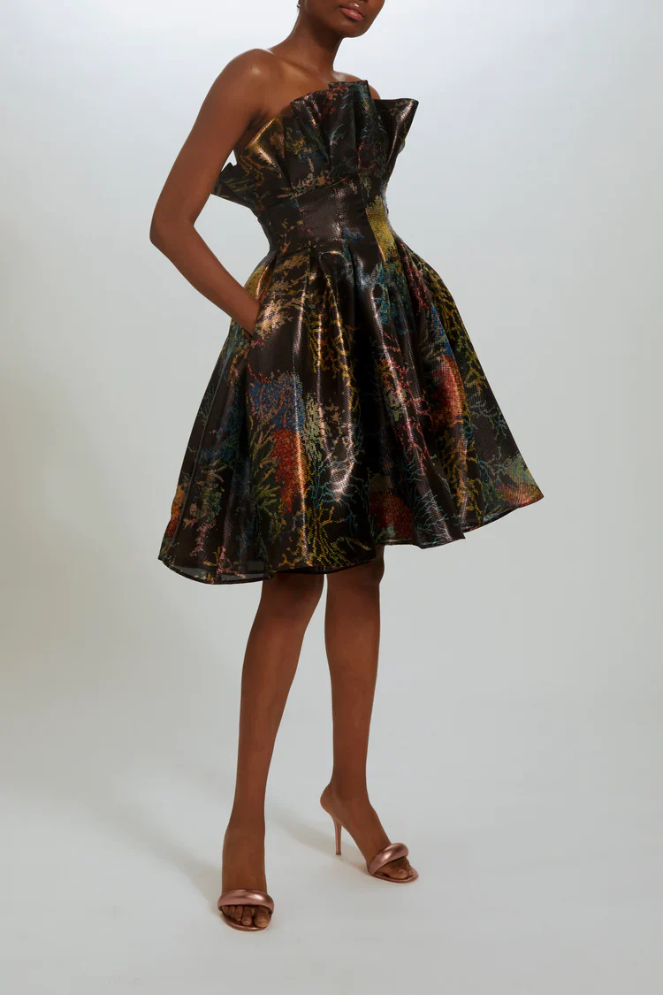 Amsale Evening Dress P512 - Image 4