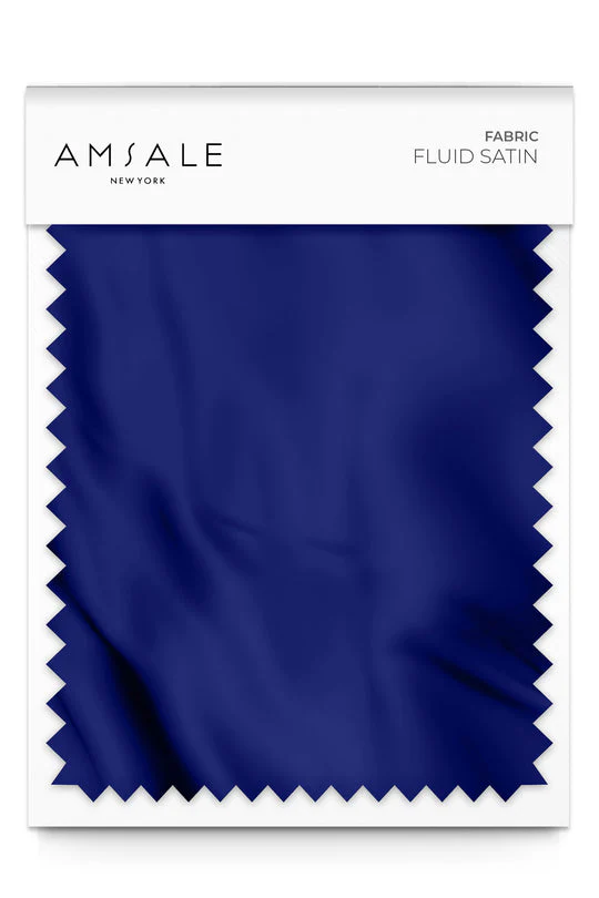 Amsale Fluid Satin Swatch - Image 5
