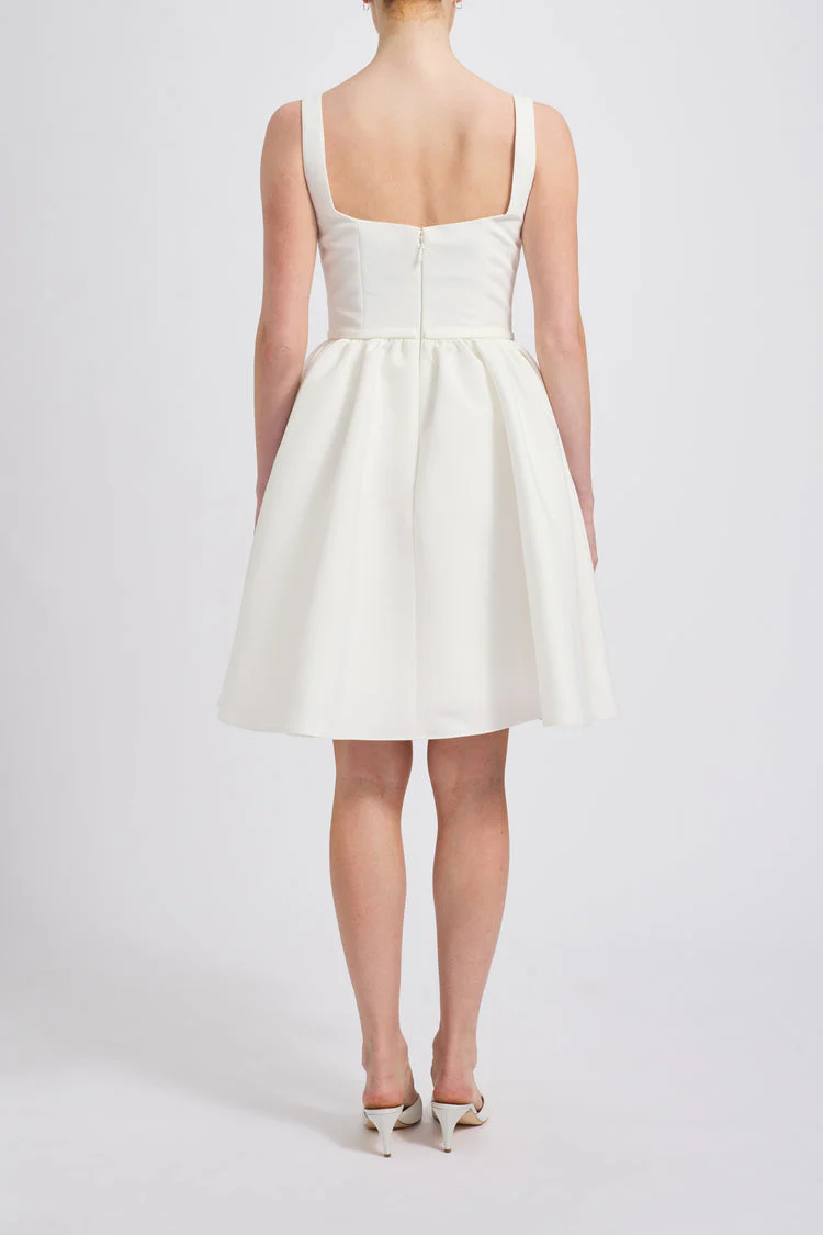 Amsale Little White Dress LW250 - Image 4