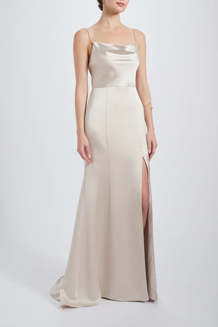 Amsale Long Bridesmaid Dress Chloe - Image 3