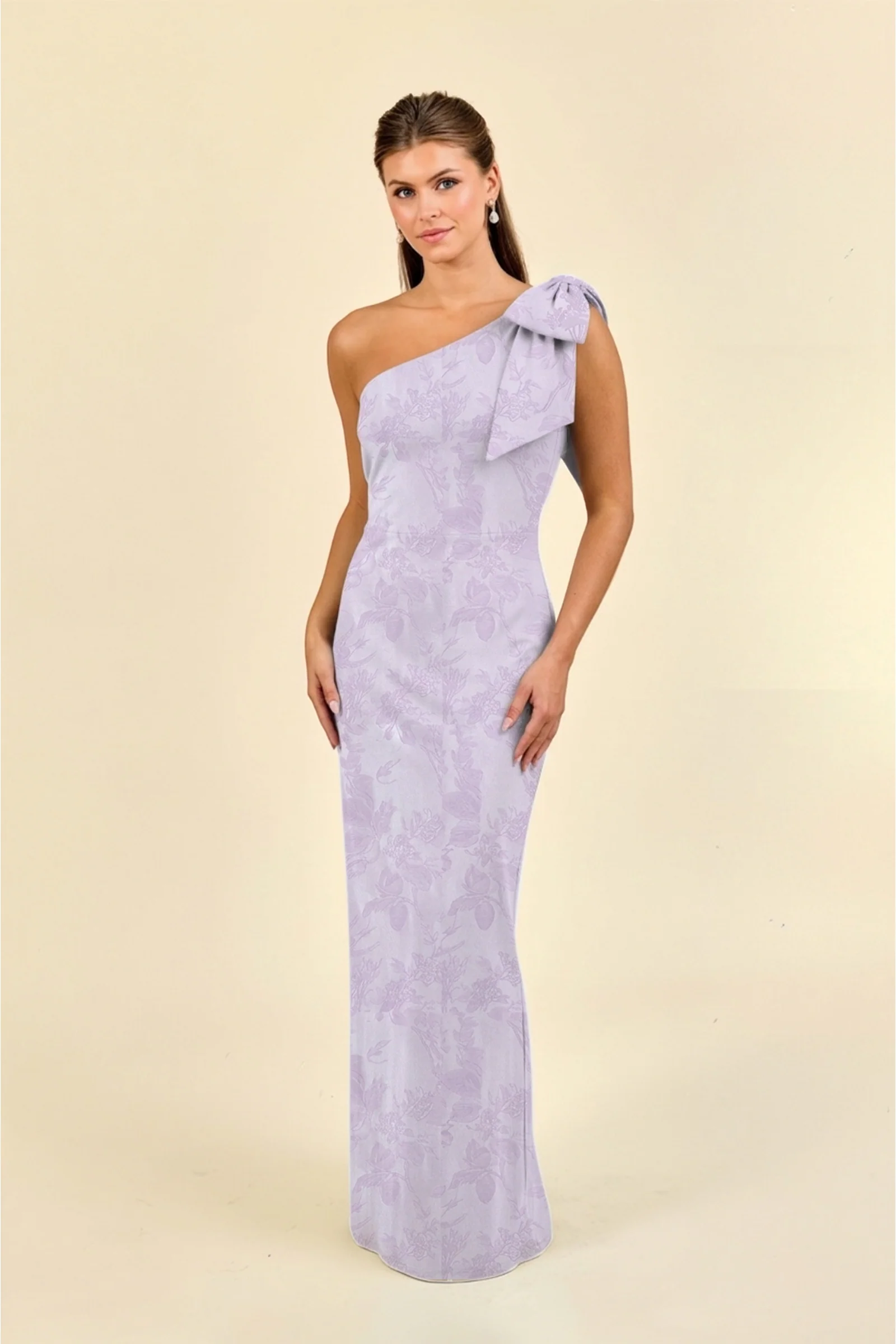 Atwood Bodice with Straight Skirt in Garden Flora Jacquard - Image 8