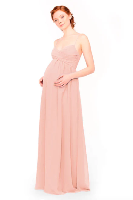 Bari Jay Maternity Bridesmaid Dress Style 1962 (M) - Image 7