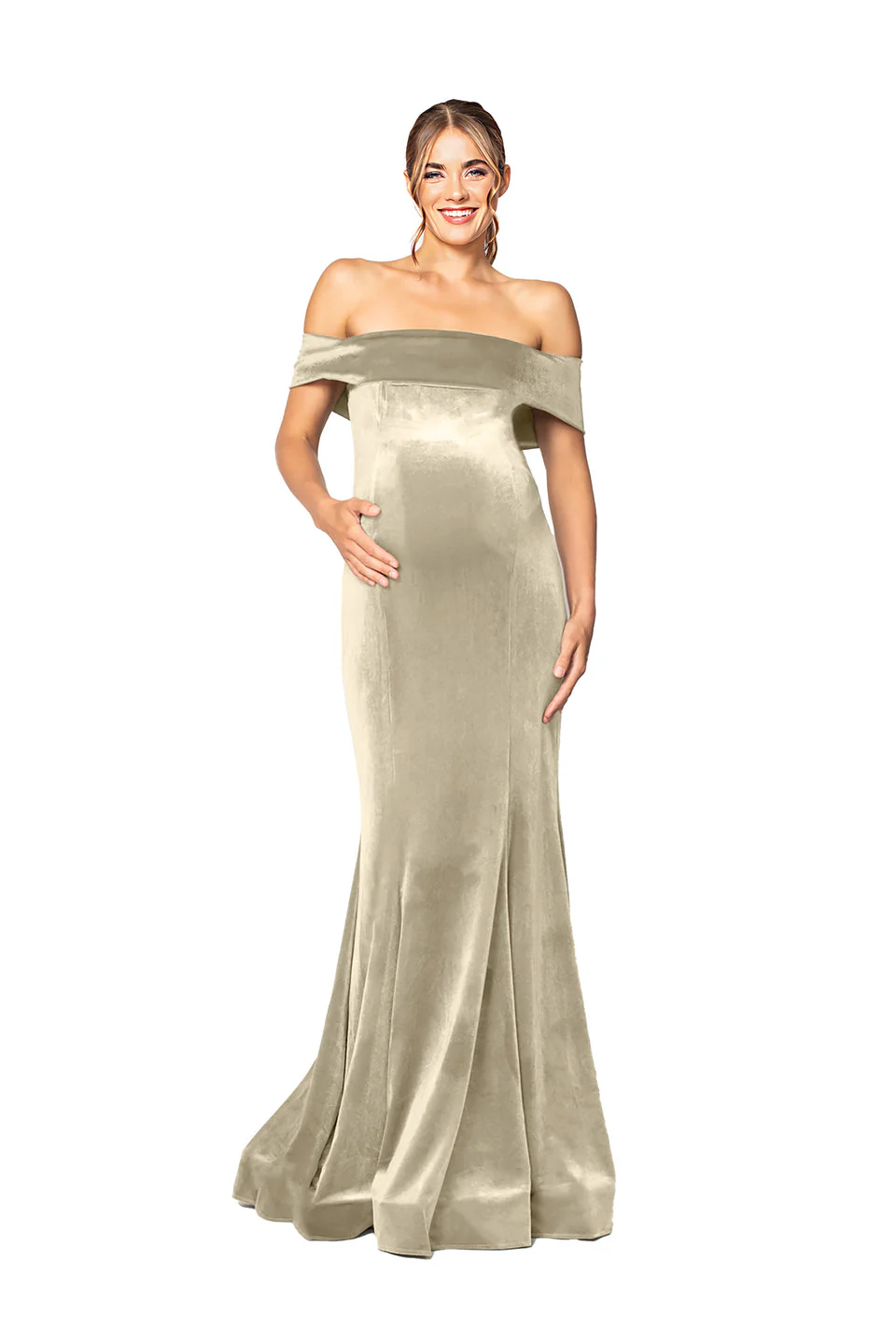 Bari Jay Maternity Bridesmaid Dress 2090-M - Image 3