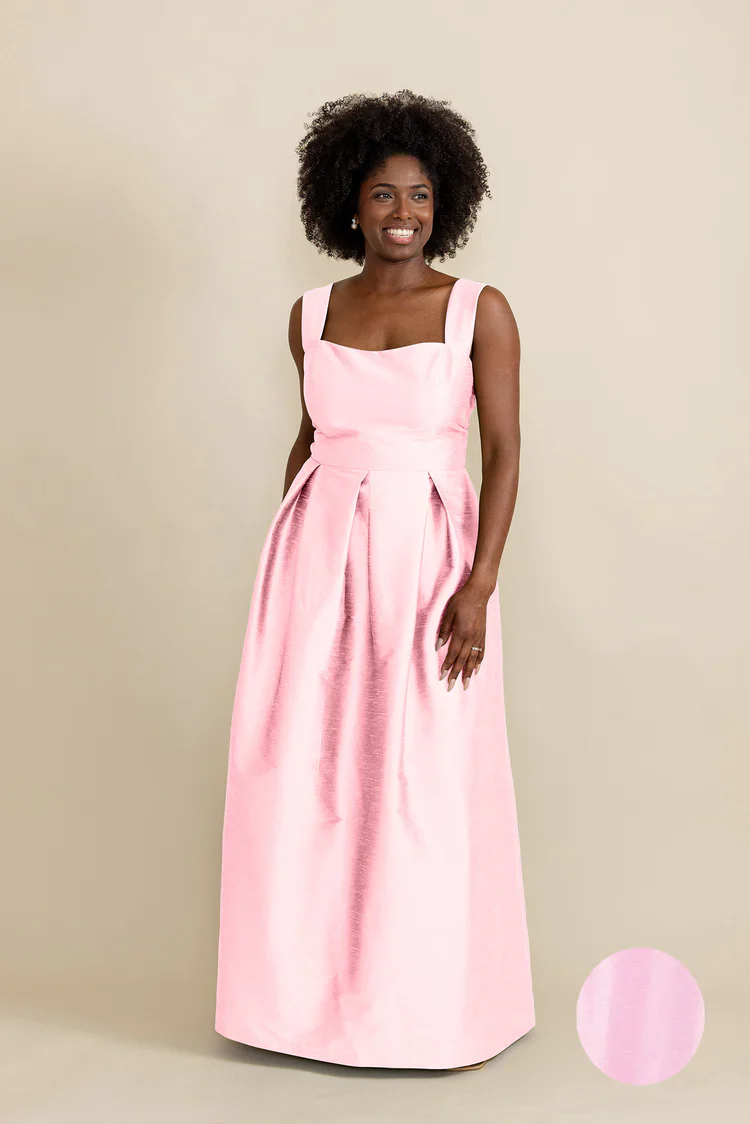 Beckett Bodice with Dahlia Skirt in Shantung - Image 14
