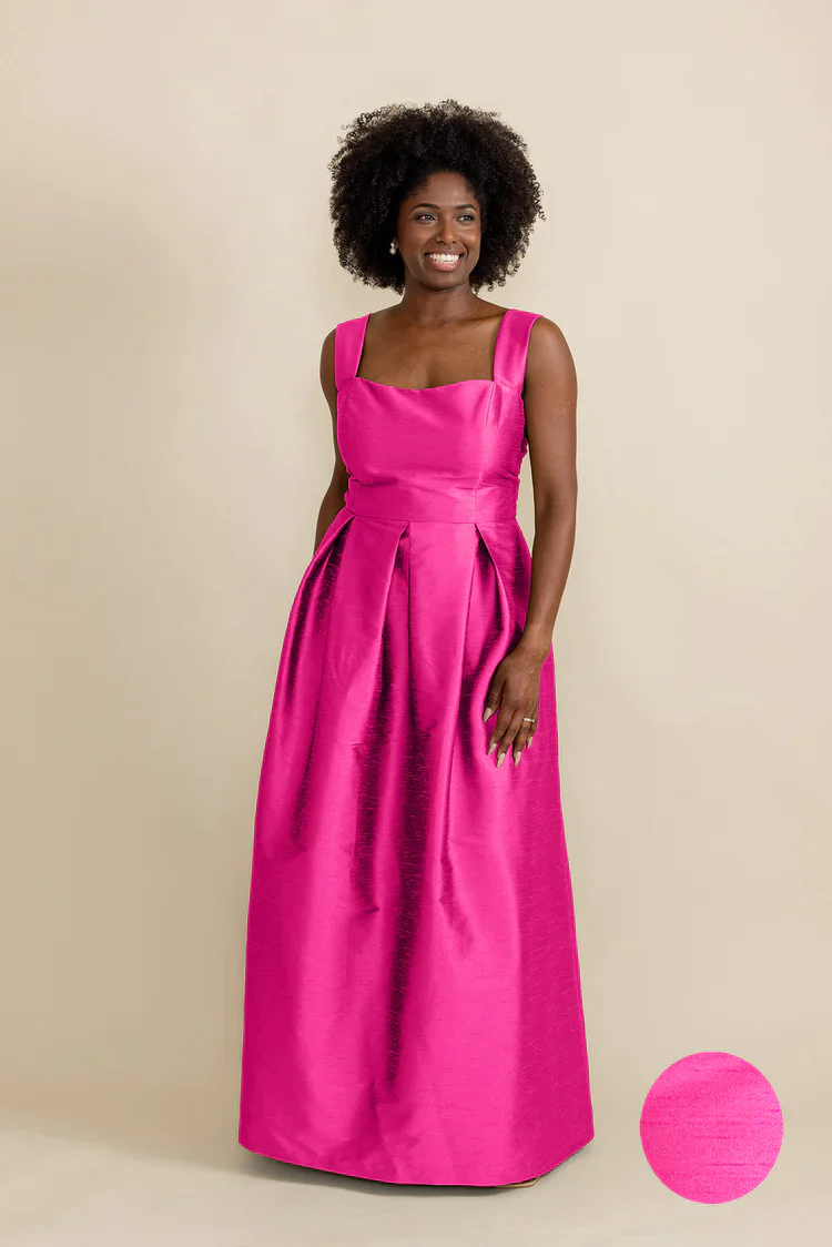 Beckett Bodice with Dahlia Skirt in Shantung - Image 16