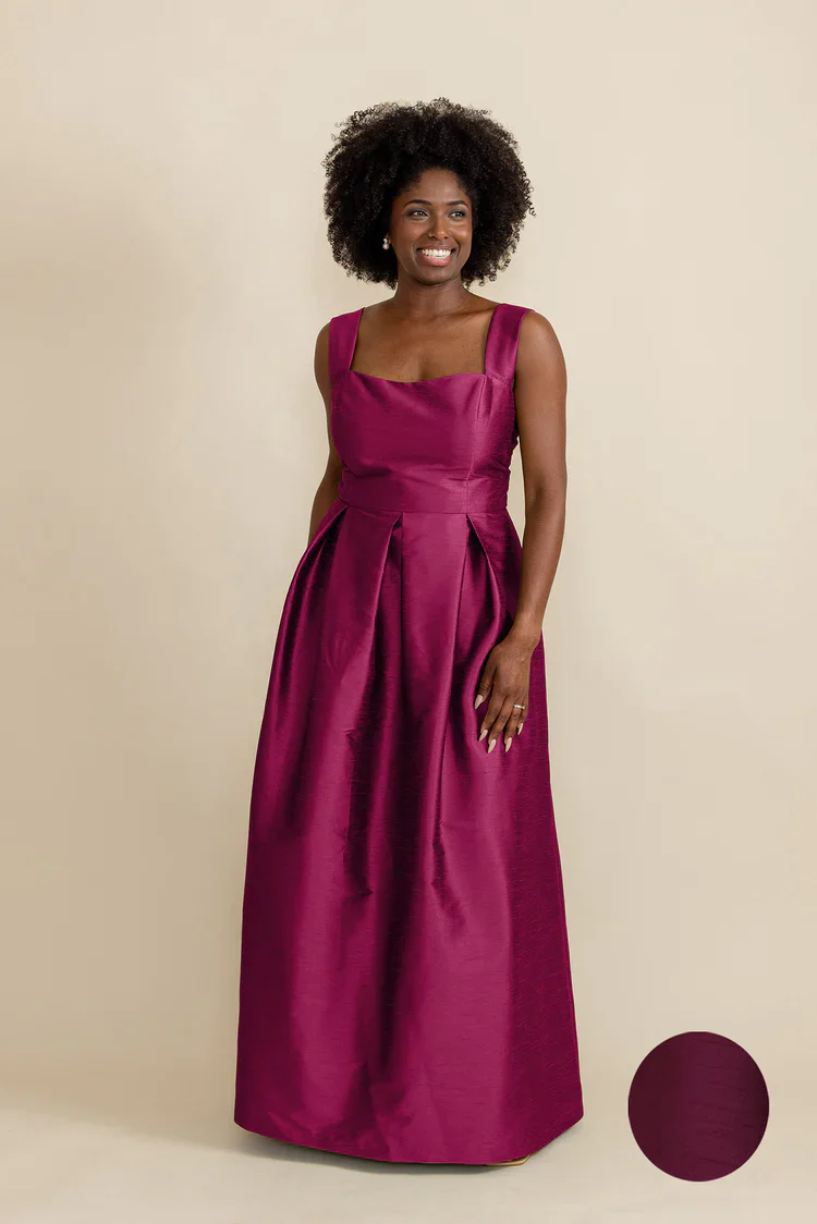Beckett Bodice with Dahlia Skirt in Shantung - Image 19