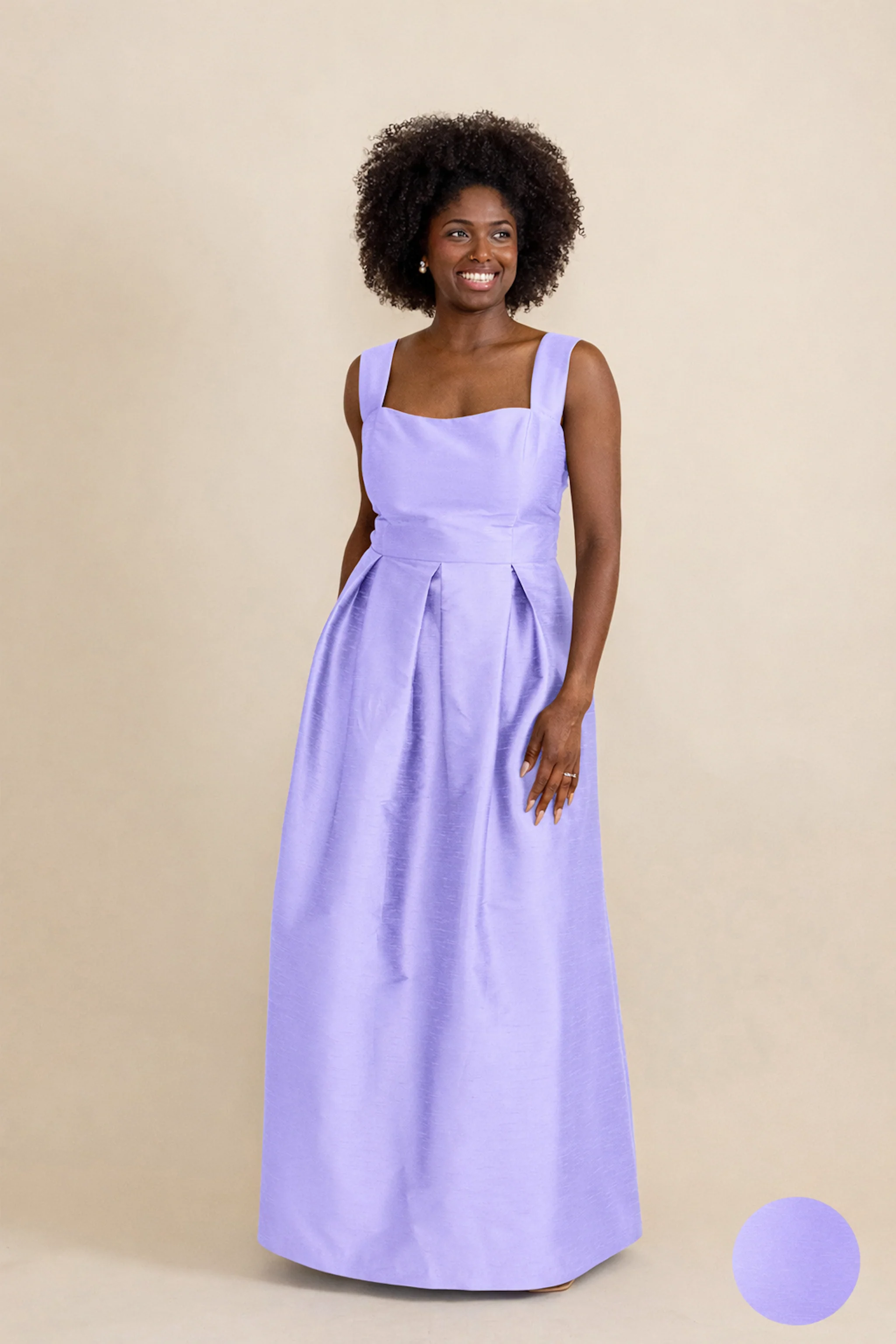 Beckett Bodice with Dahlia Skirt in Shantung - Image 21