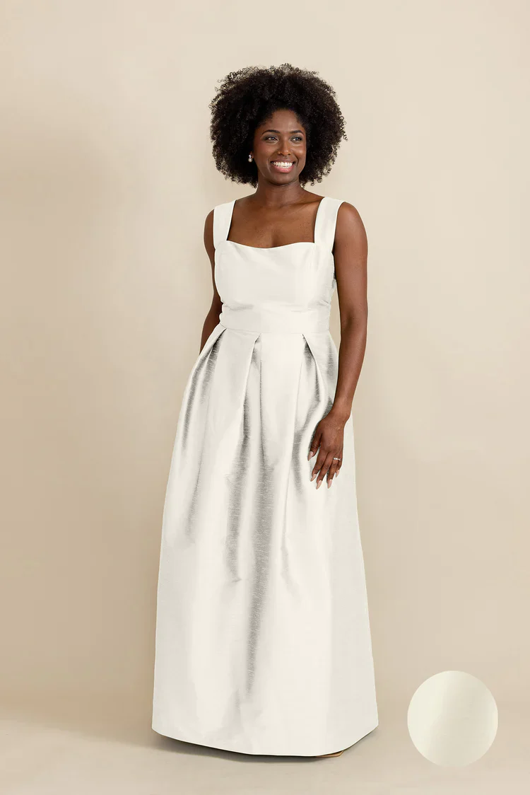 Beckett Bodice with Dahlia Skirt in Shantung - Image 5