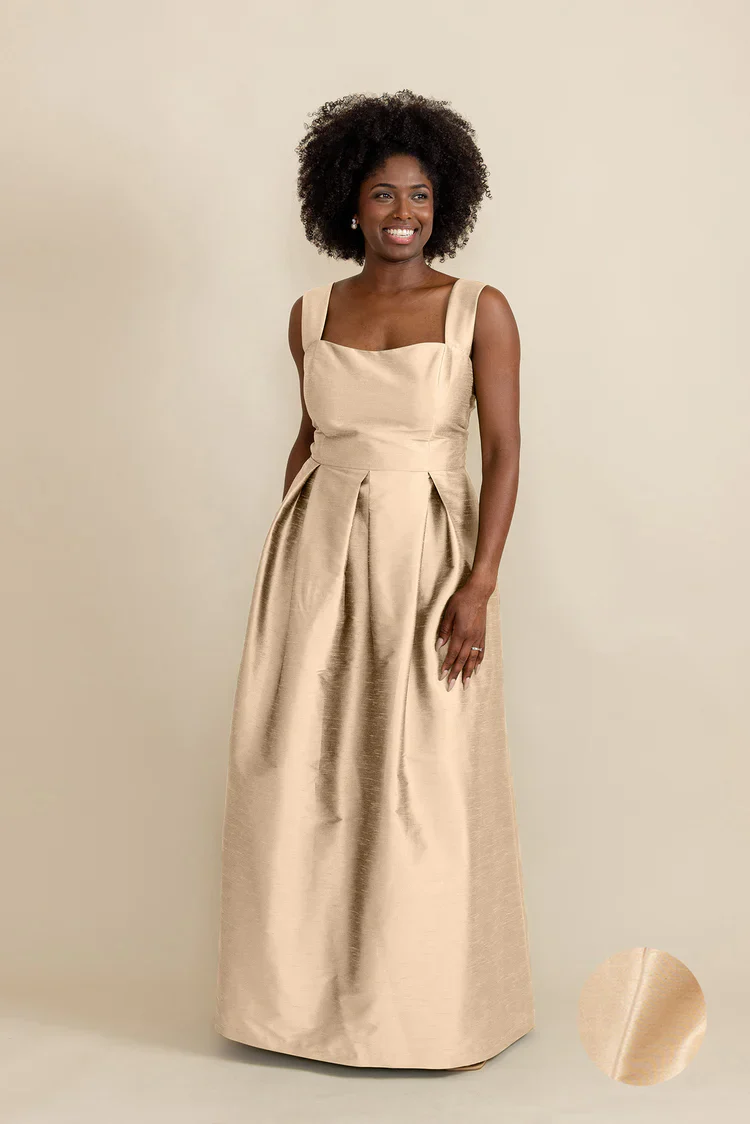 Beckett Bodice with Dahlia Skirt in Shantung - Image 6
