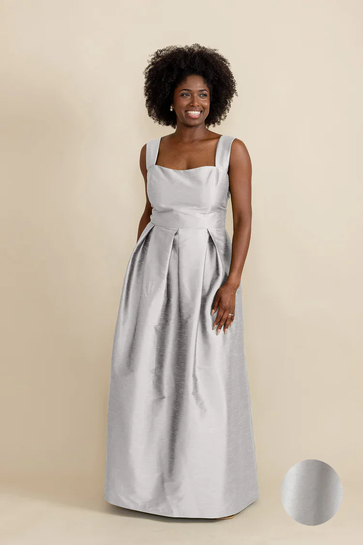 Beckett Bodice with Dahlia Skirt in Shantung - Image 7