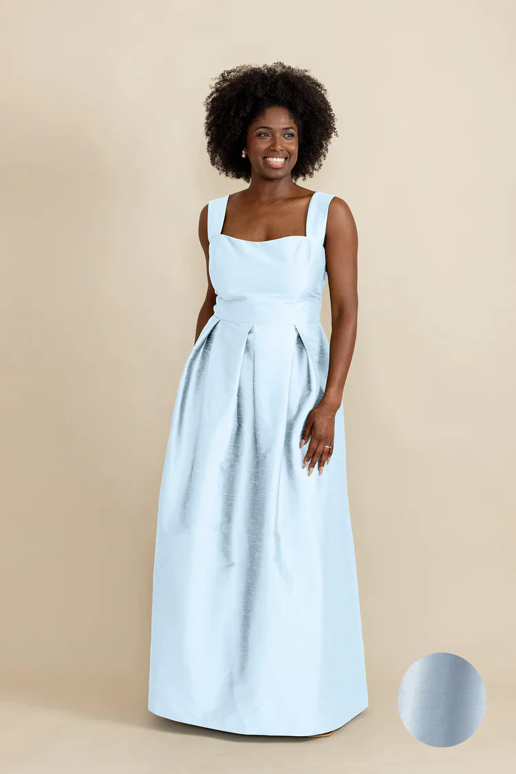 Beckett Bodice with Dahlia Skirt in Shantung - Image 8