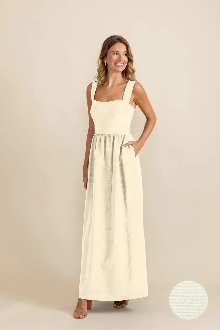 Beckett Bodice with Gathered Skirt in Drapey Bengaline - Image 4