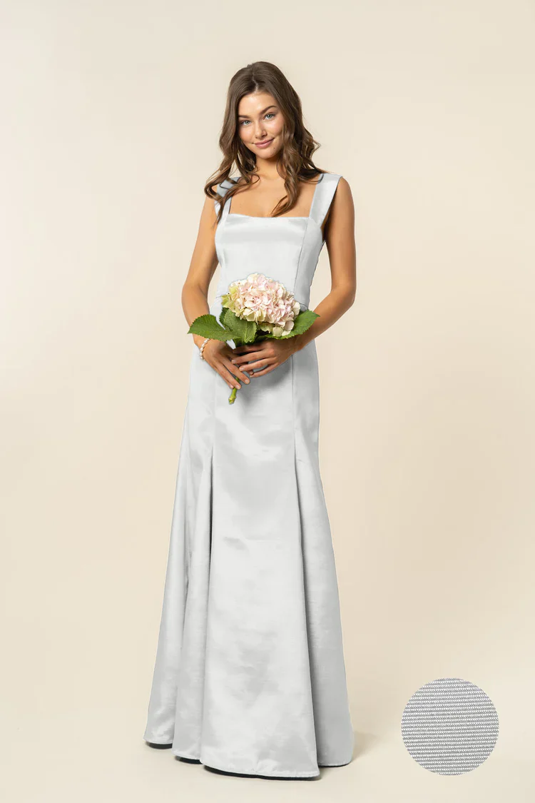 Beckett Bodice with Trumpet Skirt in Drapey Bengaline - Image 4