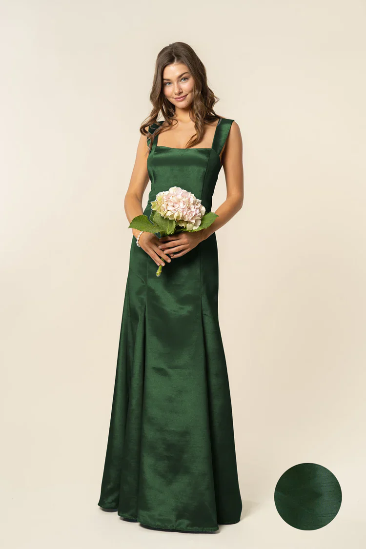 Beckett Bodice with Trumpet Skirt in Shantung - Image 18