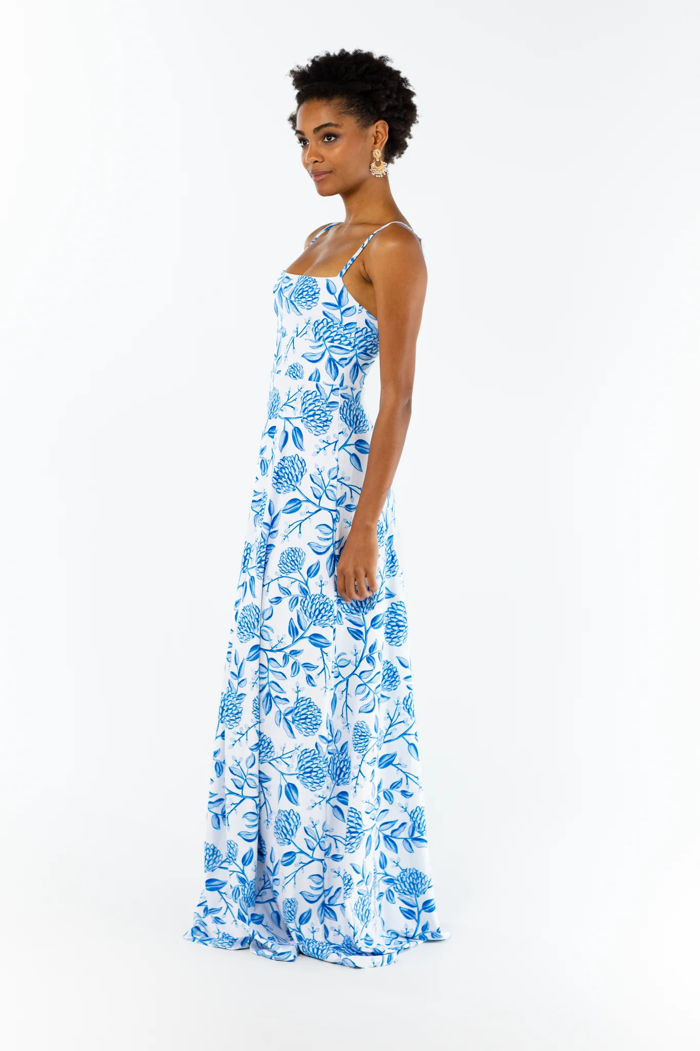 Brigette Dress in Dahlia Crush - Image 2