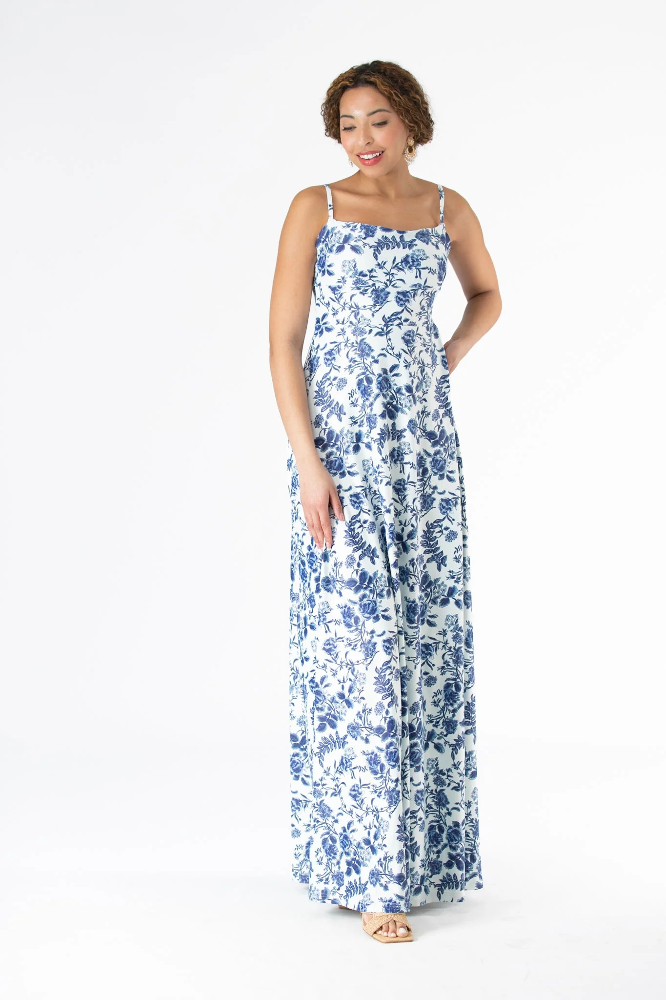 Brigette Dress in Evening Garden - Image 2
