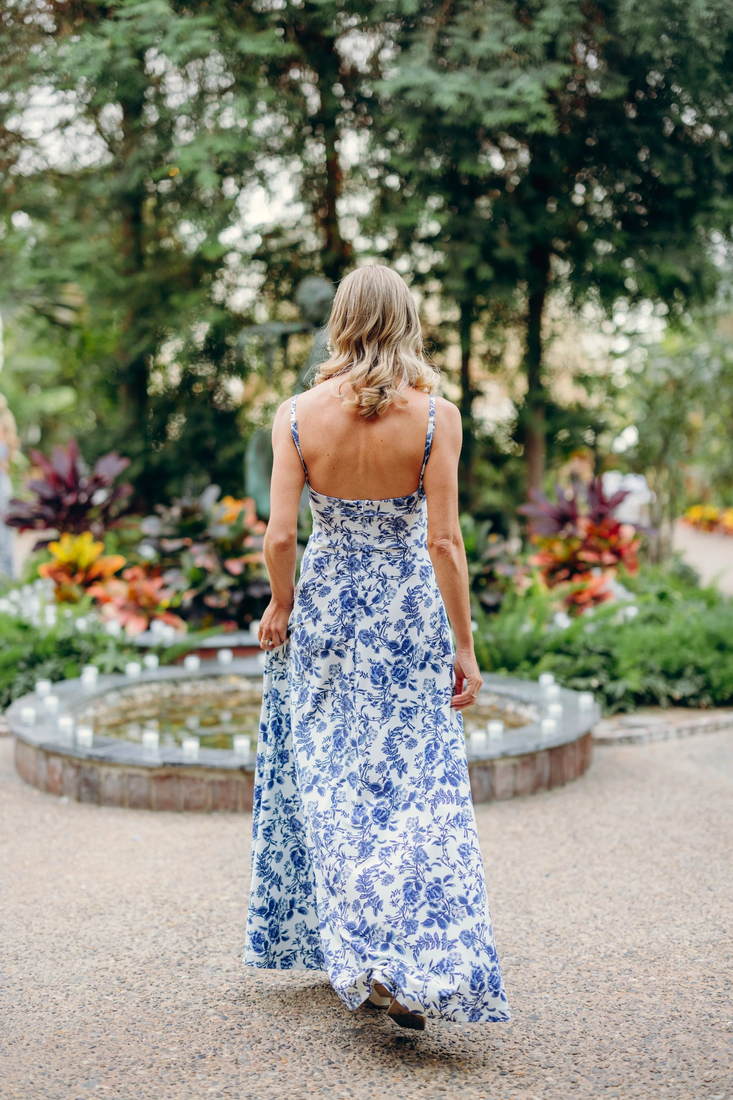 Brigette Dress in Evening Garden - Image 3