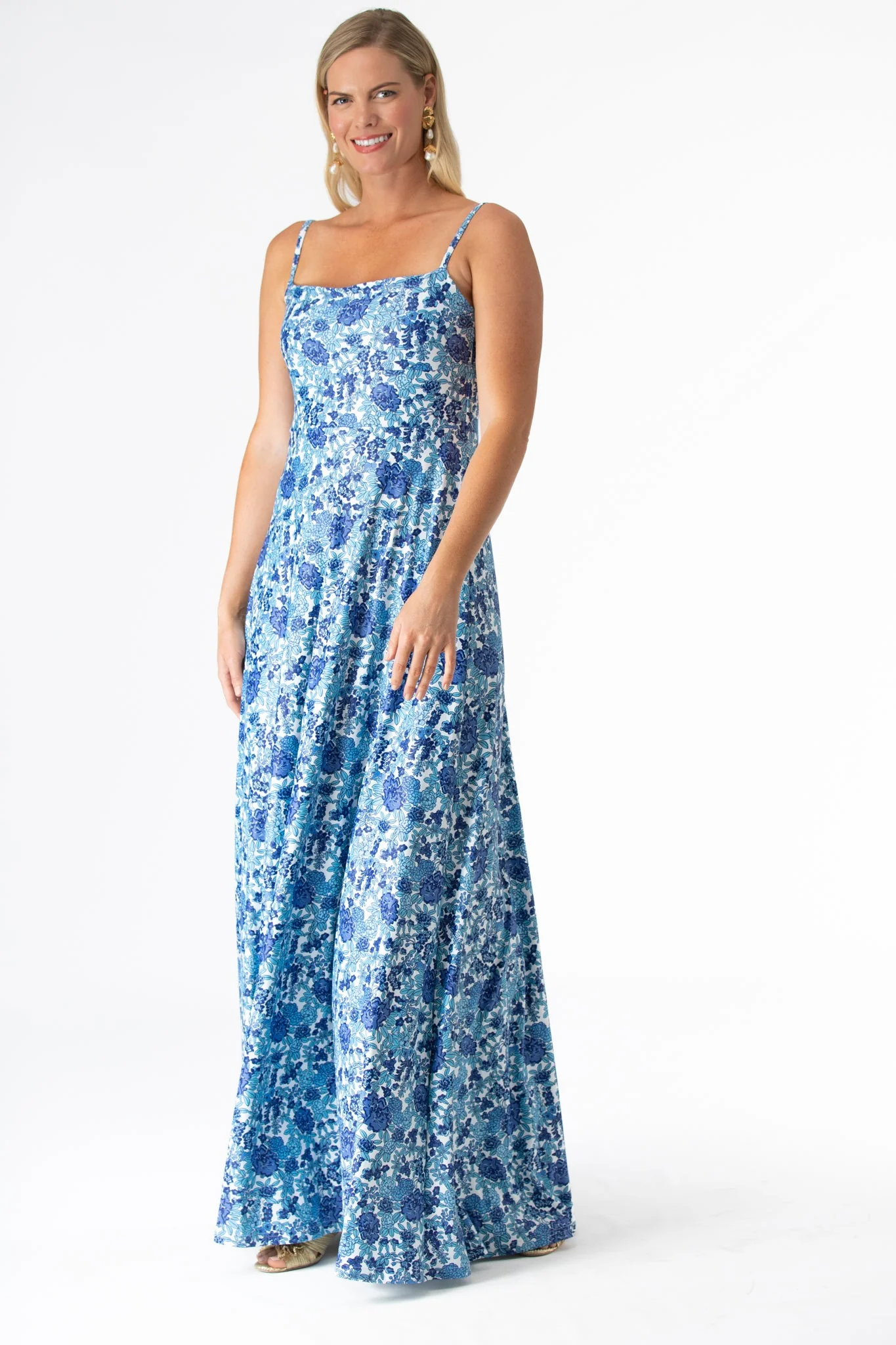Brigette Dress in Porcelain Petals - Image 2