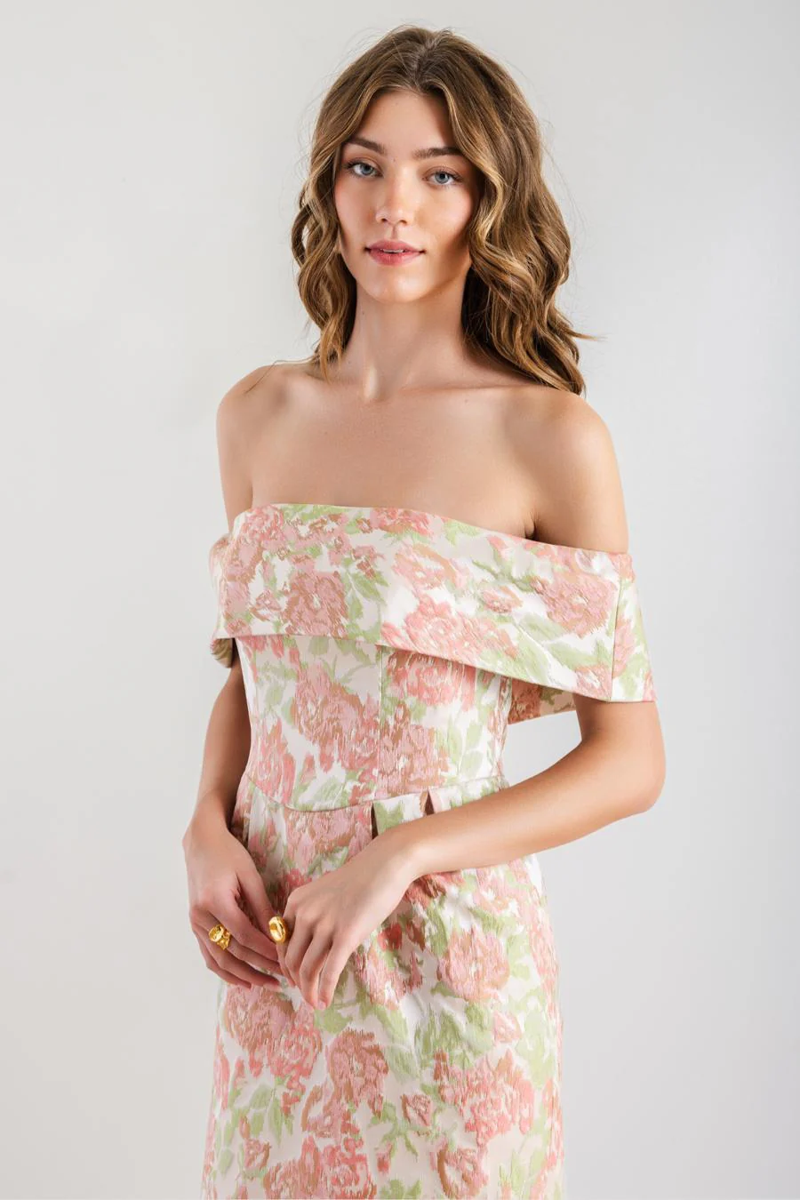 By Watters Evening Style Portobello Garden Party Brocade in Primavera - Image 3