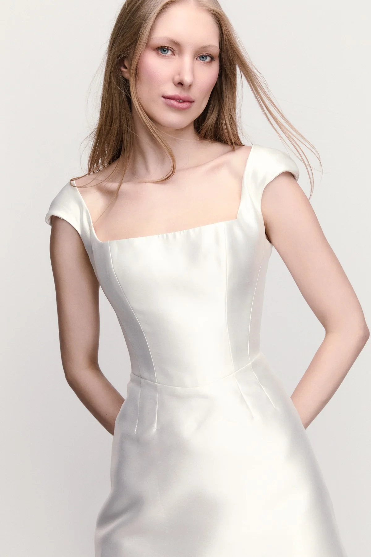 By Watters Little White Dress Ambra 33315 - Image 3