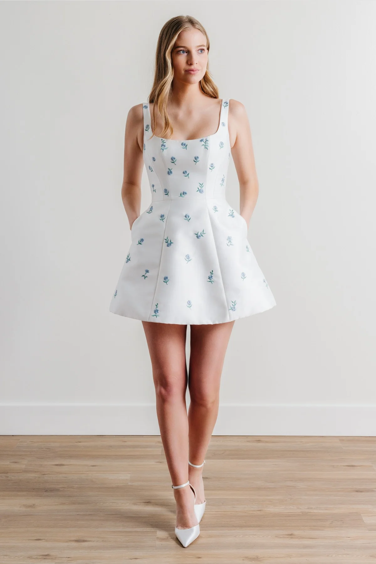 By Watters Little White Dress Henri 32312