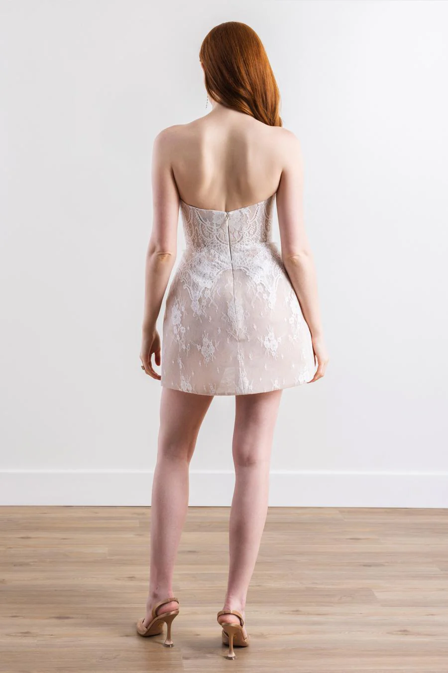 By Watters Little White Dress Leigh 32113 - Image 4