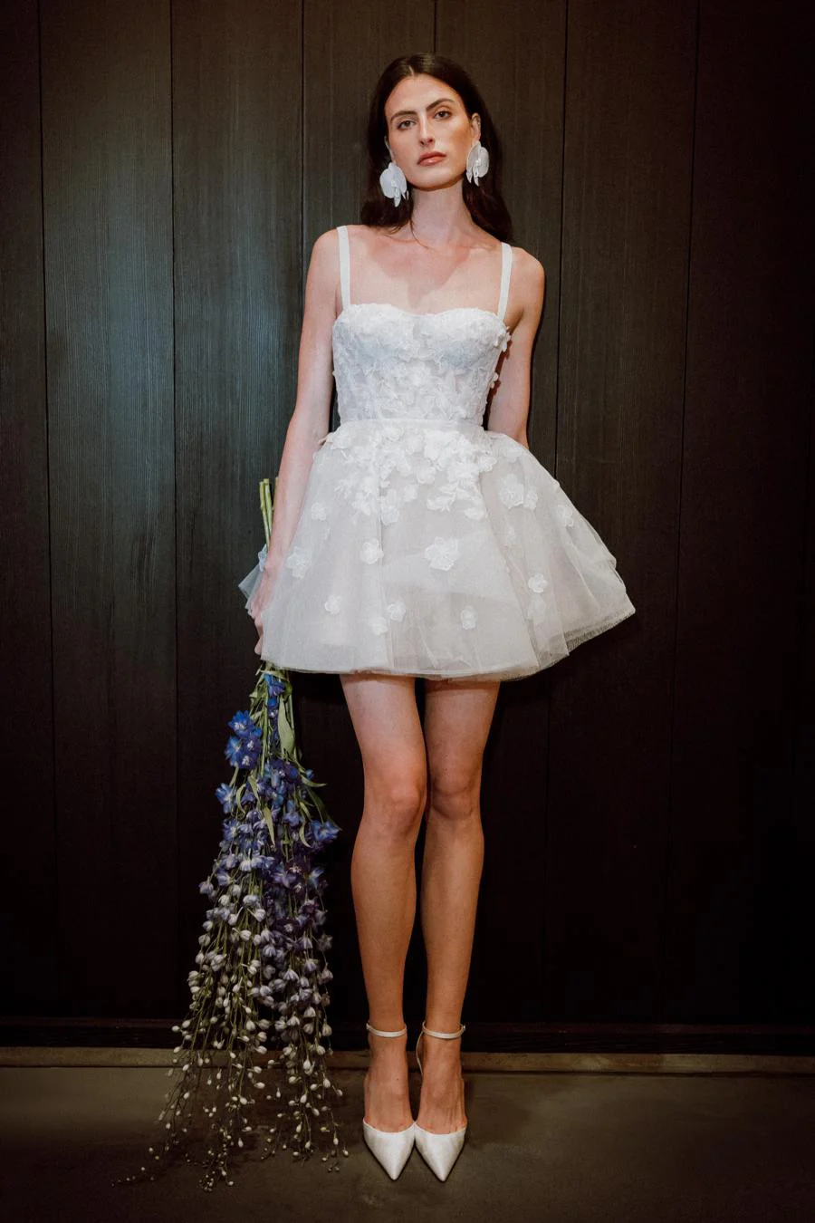 By Watters Little White Dress Magdelaine 31729 - Image 5