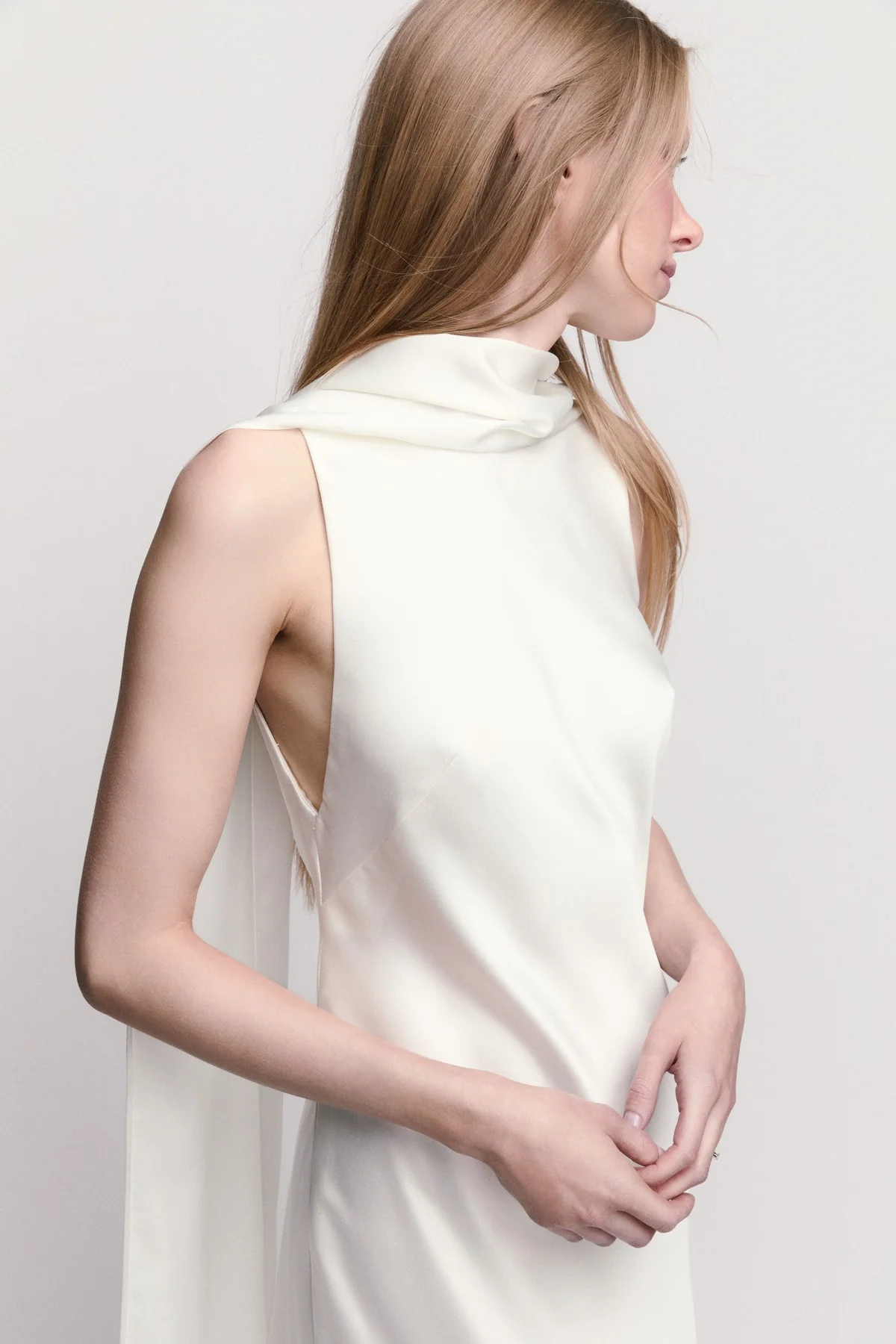 By Watters Little White Dress Marleen 33324 - Image 3