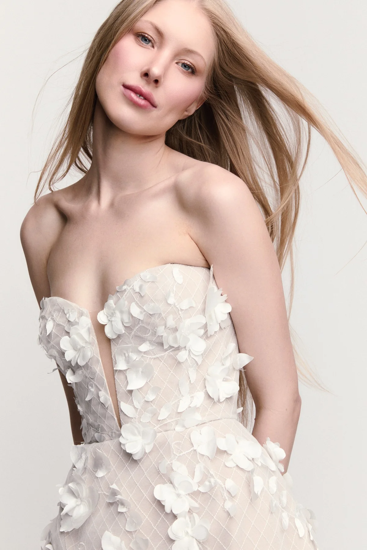 By Watters Little White Dress Miko 31423 - Image 4