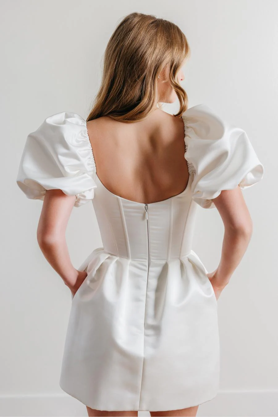 By Watters Little White Dress Pierre 31718 - Image 4