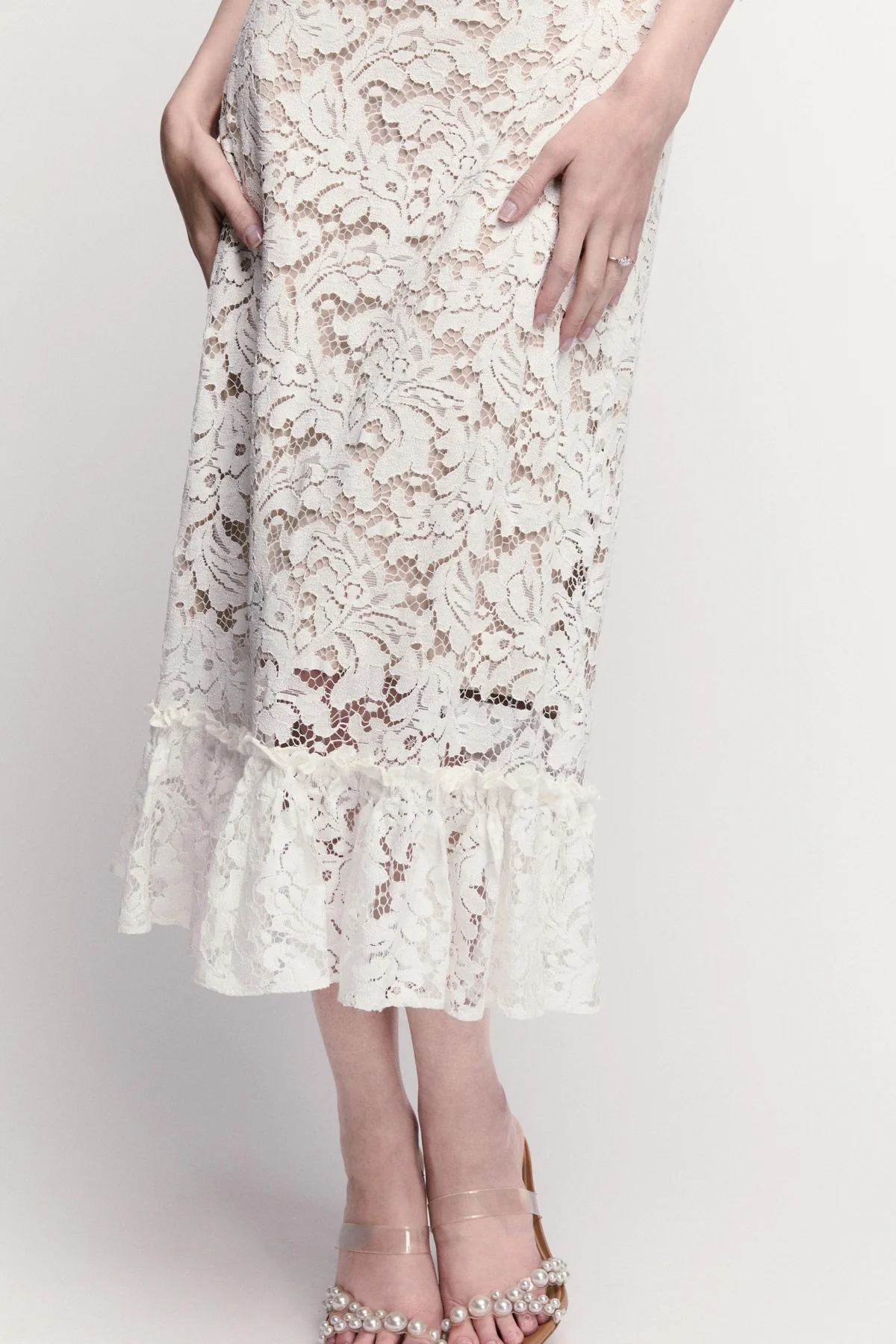 By Watters Little White Dress Poet 33104 - Image 4