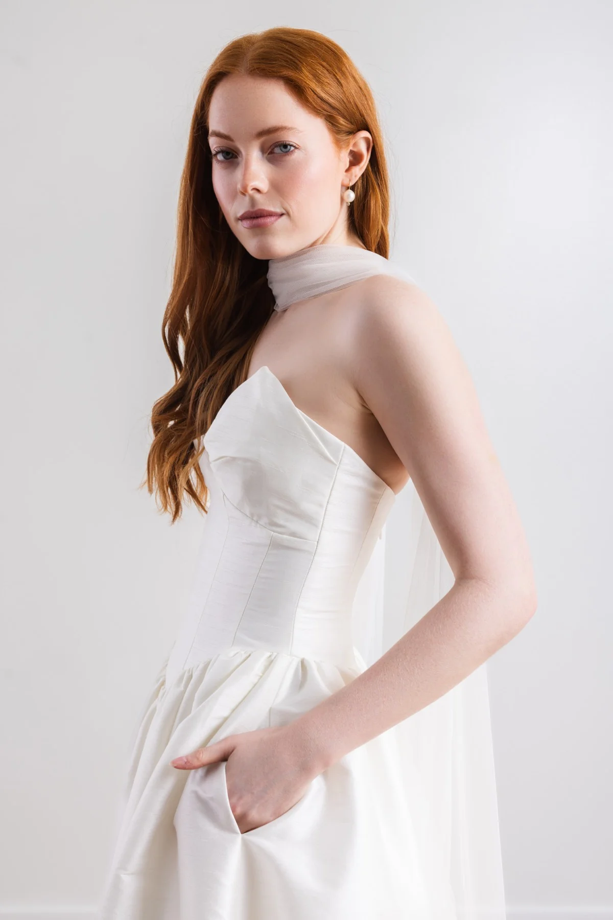 By Watters Little White Dress Rickey 32305 - Image 3