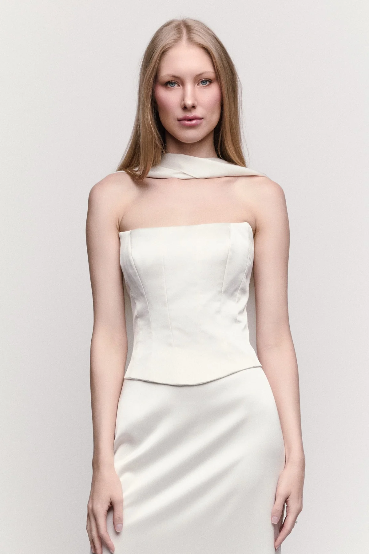 By Watters Little White Dress Teddy 31333 - Image 3