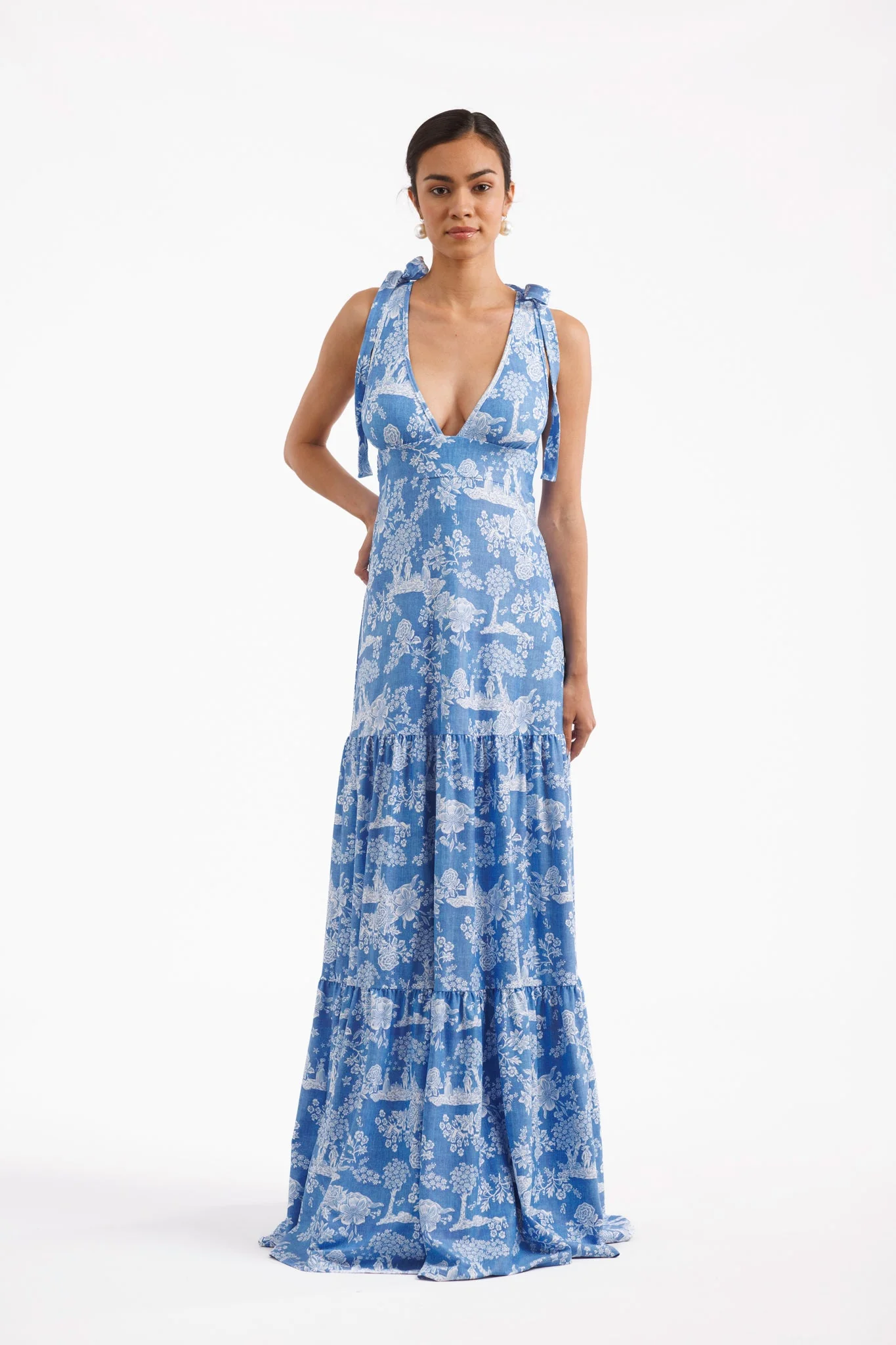 Clementine Dress in French Countryside