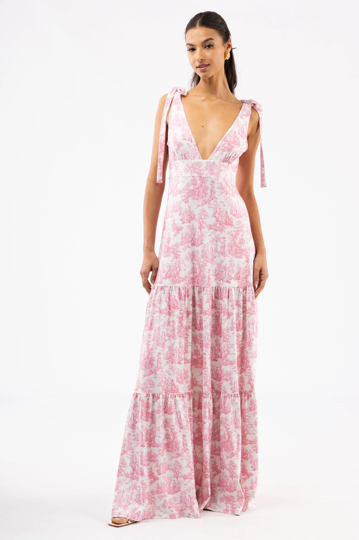 Clementine Dress in Love Thorn Rose - Image 4