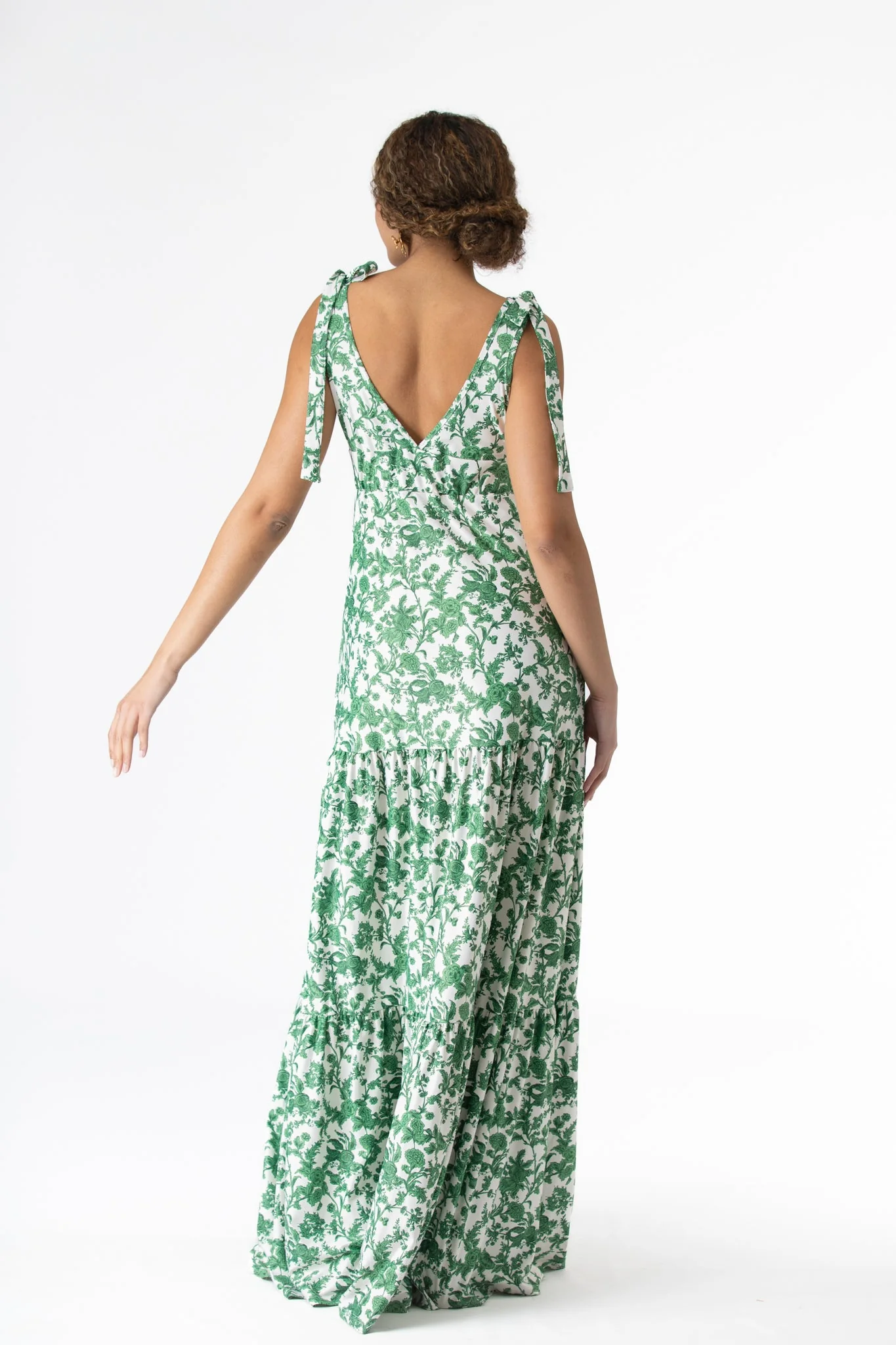 Clementine Dress in Rosemary Waltz - Image 8