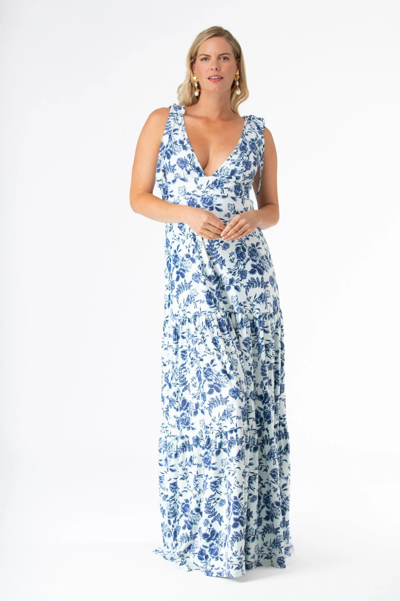 Clementine Dress in Evening Garden - Image 2