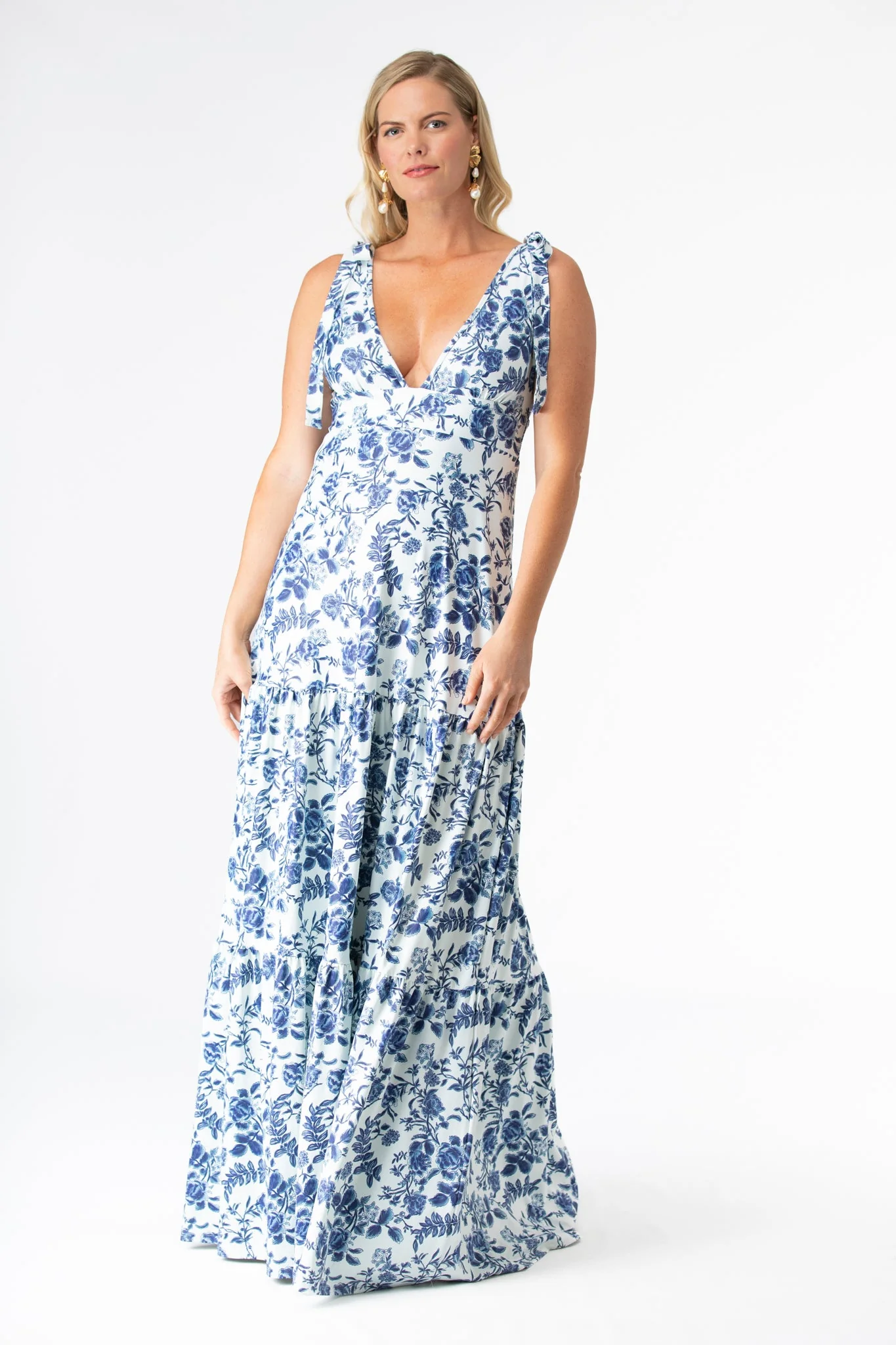 Clementine Dress in Evening Garden - Image 6